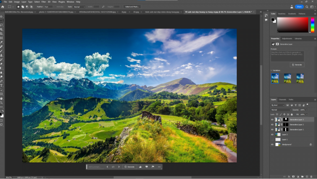 AI Photoshop 2023 Là Gì? Các Tính Năng Generative Fill Của AI Photoshop (Beta)