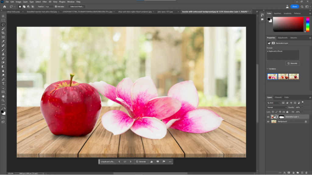 AI Photoshop 2023 Là Gì? Các Tính Năng Generative Fill Của AI Photoshop (Beta)