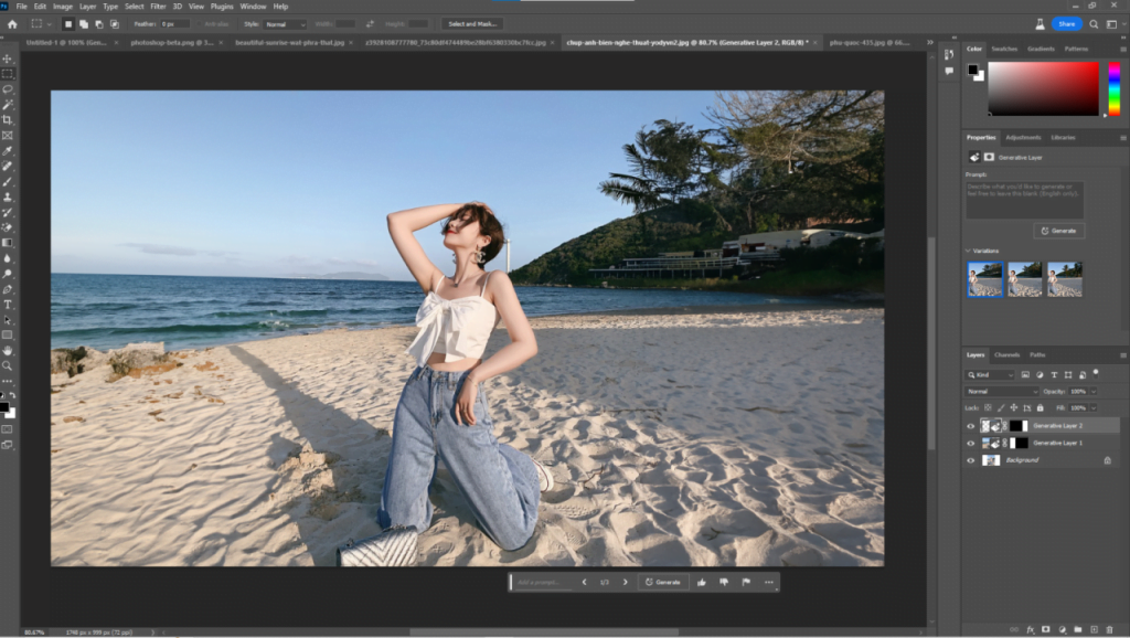 AI Photoshop 2023 Là Gì? Các Tính Năng Generative Fill Của AI Photoshop (Beta)